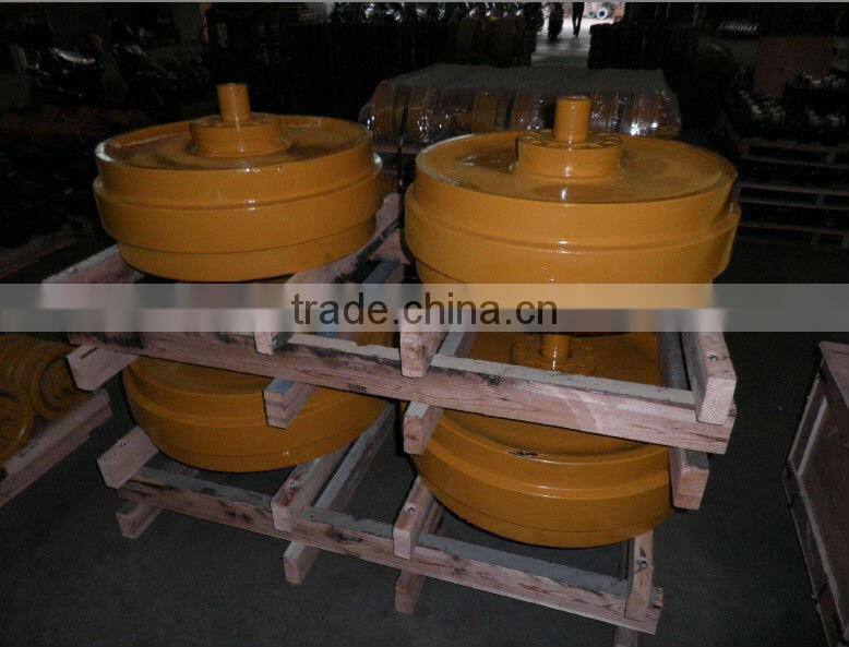 Bulldozer Parts Front Idler Idler Roller Welding Machine Idler Roller Conveyor