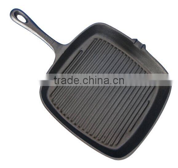 Popular Rectangular Iron Cast Frying Pot