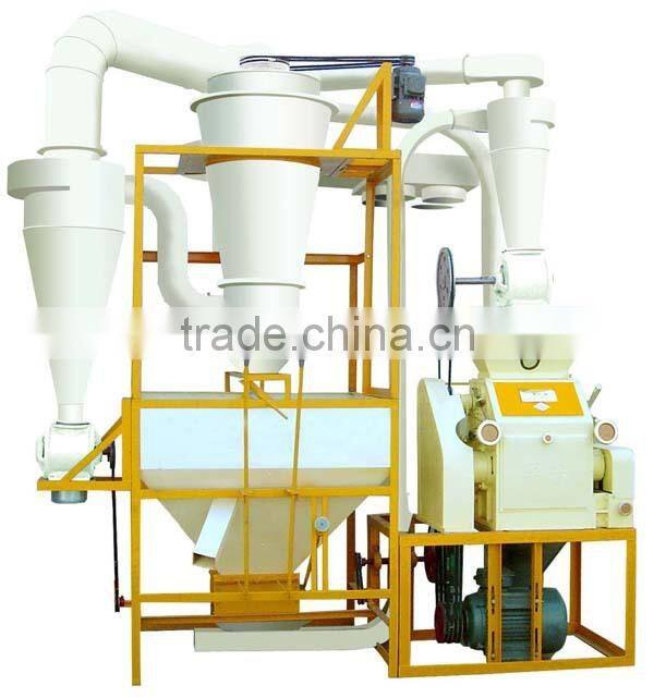 6F-2250 low price small home use roller wheat flour mill machine plant
