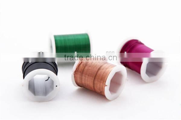 0.3mm colored copper wire for jewelry making