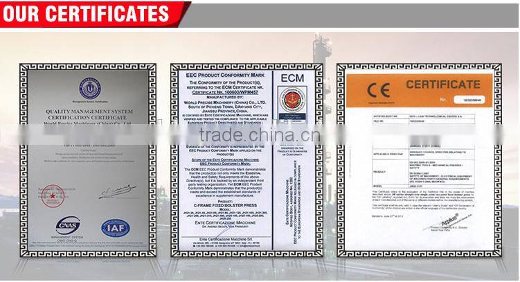 500ton Automatic crank press mechanical Power Press Machine for sale JW36-500