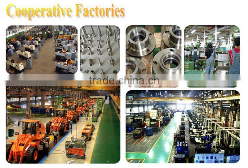 backhoe loader farm tractor with pilot control in cheap price