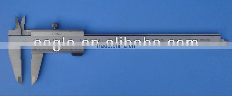 Parallax-free Plane Vernier Calipers Mono-block Verniers