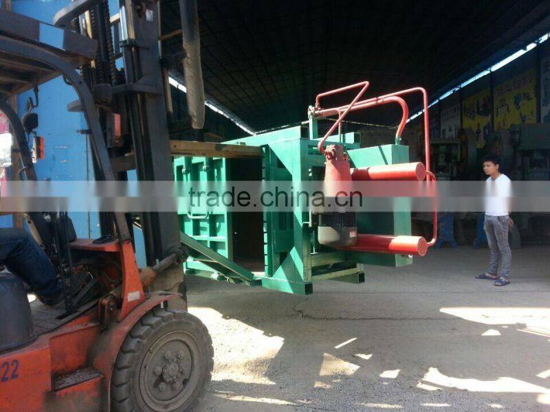 Vertical hydraulic waste paper baler,cardboard baling press machine XK--60