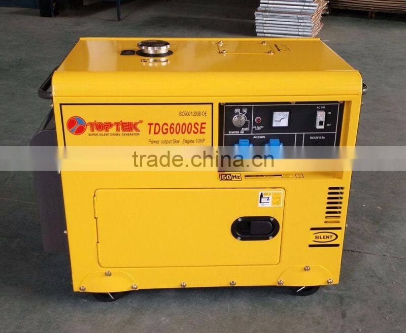 Manufacturer direct 5kva Silent diesel generator price