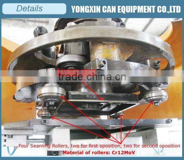 GT4A19F semi-automatic tin can seaming machine