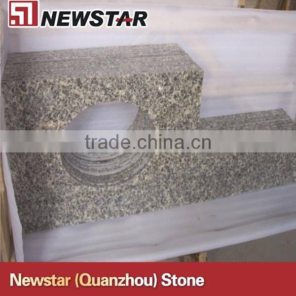 Kitchen Countertop Leopard Granite Prefab Countertop