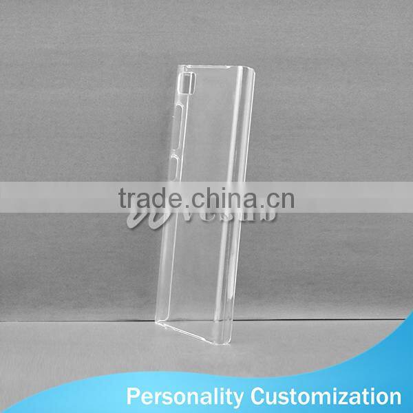 Wholesale Latest Custom Design Light Weight 3D Clear Blank Sublimation Plastic Cell Phone Case For Xiaomi Mi3