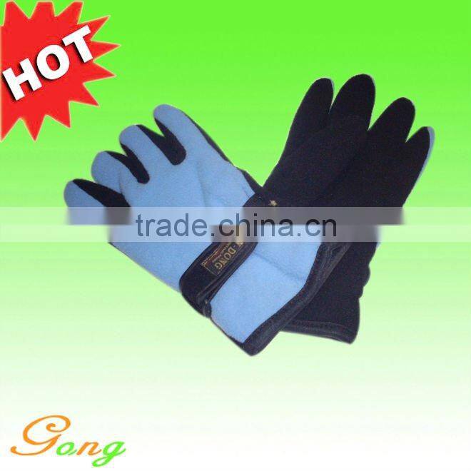 2012 New arrival Women polar fleece fashion glove