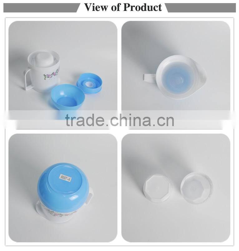 Competitive price collapsible 1.2L water jug set with 4 cups for sale