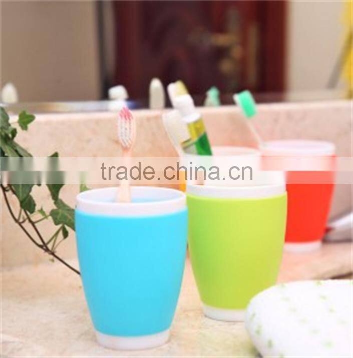 N220 Best sell Creative gargle Wash gargle cup couples toothbrush cup