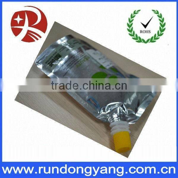 Special shape bag with spout for sale