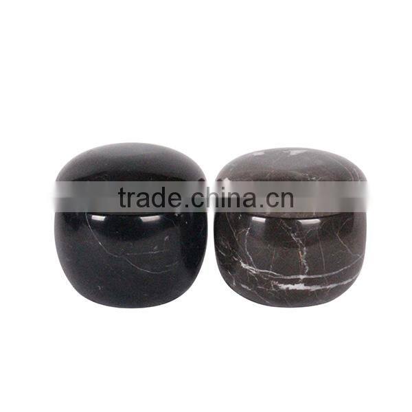 Unique marble mini carrara candle jars from craft factory direct sale