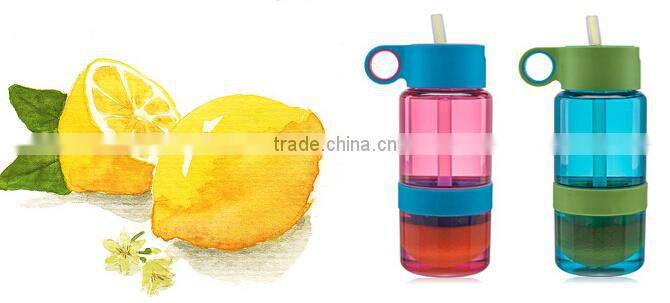 Supply fashion Children Straw lemon cup / juice cup (480ml)