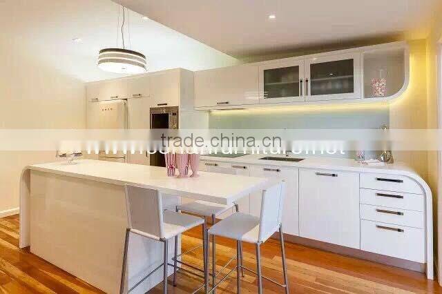 Very nice new design corian built kitchen cabinets