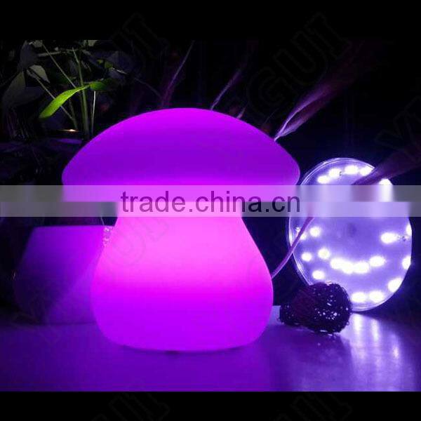 RGB Under Table battery operated led light round table lamp