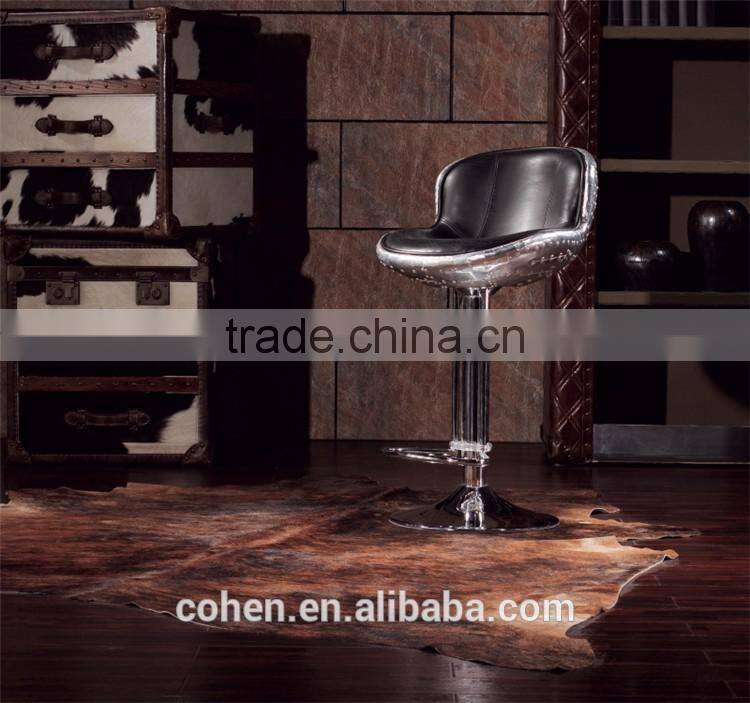 2016 Latest super cheap but high quality adjustable swivel chair with aluminium coating back party furniture