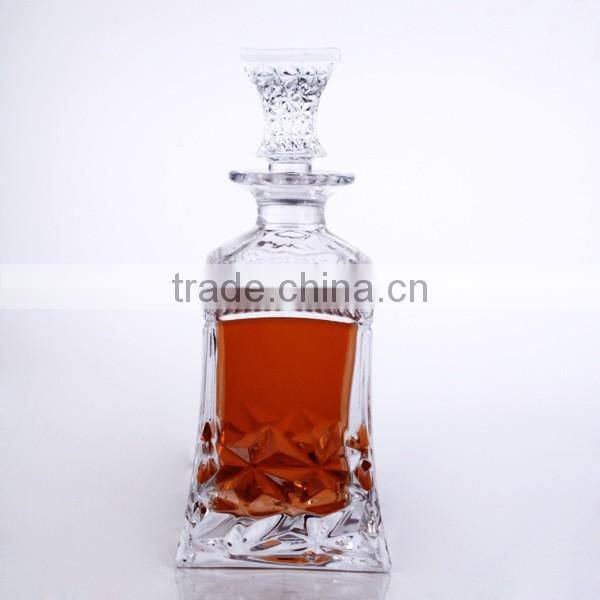 High quality wine decanter and whisky cup set , New arrival wine glass bottle