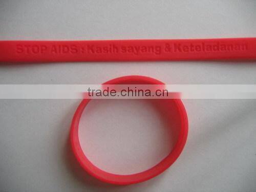 customized funny silicone wristband