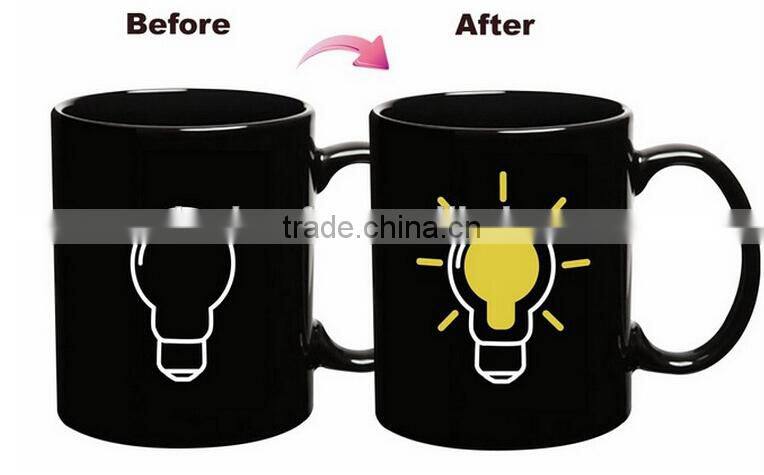 color changing mug , magic mug ,heat sensitive color changing mugs