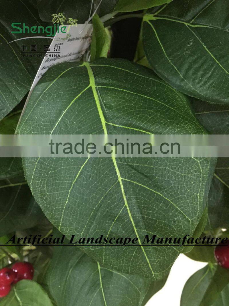 SJ10#110019004 indoor artificial apple tree bonsai ,2015 new arrival and high simulation tree GuangZhou