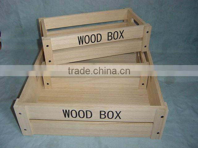 small wooden crates wholesale