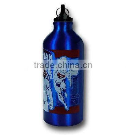 Promotional Logo Printed aluminum outdoor sports water bottle