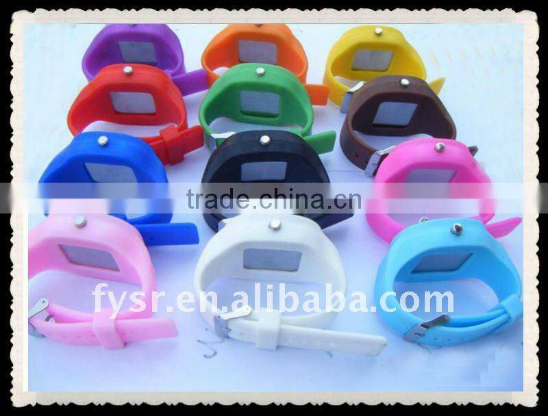 Fashionable and fancy silicone jelly watch