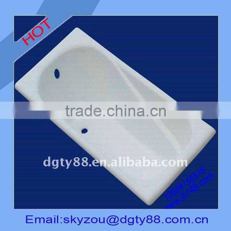 customized white color vacuum formed cheap plastic portable bathtub for adults