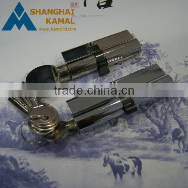 Euro standard solid brass door lock cylinder