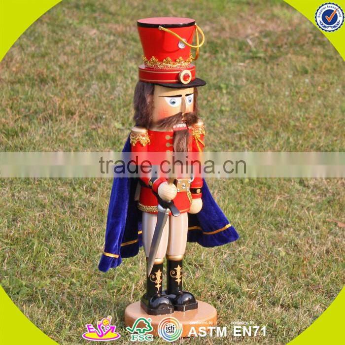 2017 New design wooden nutcracker suite Christmas decoration wooden nutcracker suite best wooden nutcracker suite W02A250