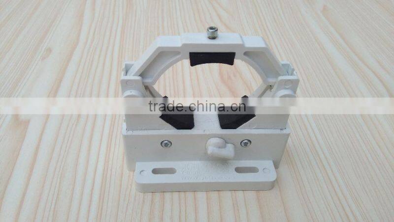 Yongli adjustable plastic laser tube mount/support/holder/bracket for dia 45-80mm co2 laser tube