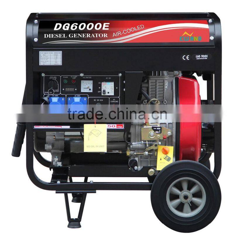 open type diesel power generator