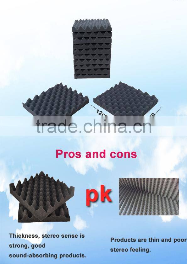 Egg Sound Absorption Melamine Foam Acoustic Panel