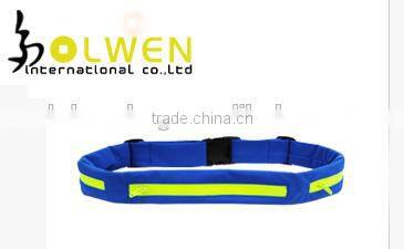 2015 Neoprene material Popular Sports Running Belt with three pockets
