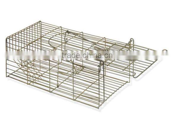 humane live multi catch wire mesh metal mouse rat animal trap cage SX-5012