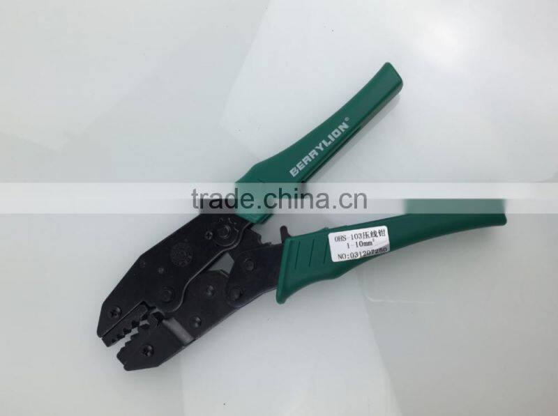 Berrylion 0.5-10 Crimping Pliers High Carbon Steel Accurately Crimping Pliers