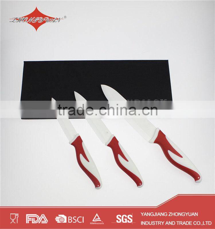Kitchen ceramic knife set for wholesale