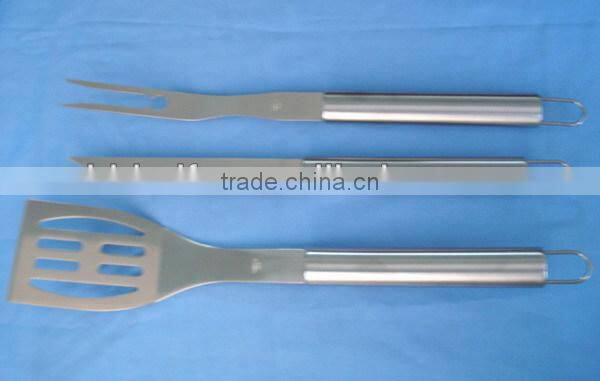 3 pcs BBQ tool set,stainless steel
