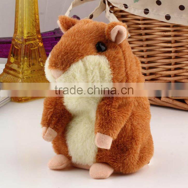 Mimicry Lovely Talking Hamster Custom Plush Toy Animal Toy for Kids Amazing Gift New
