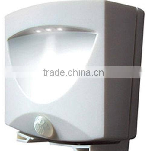 2016 popular 3 LED Activated Motion Sensor Indoor Outdoor Night light MIGHTY LIGHT