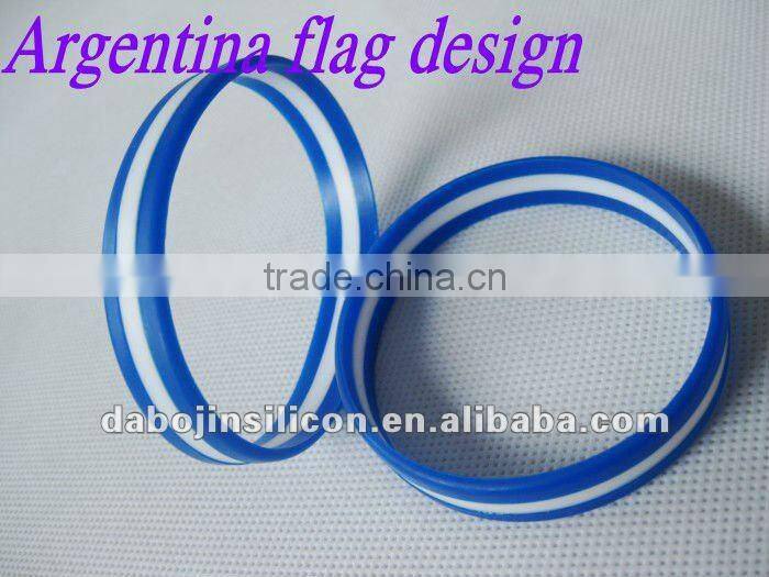 Nigeria flag wristbands