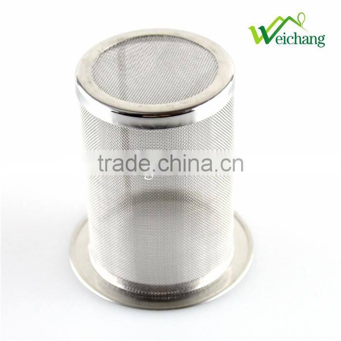 WCZ120 Good quality Hot sale Stainless Steel Mesh Tea tools Tea Strainer Tea Infuser Rust Resistant