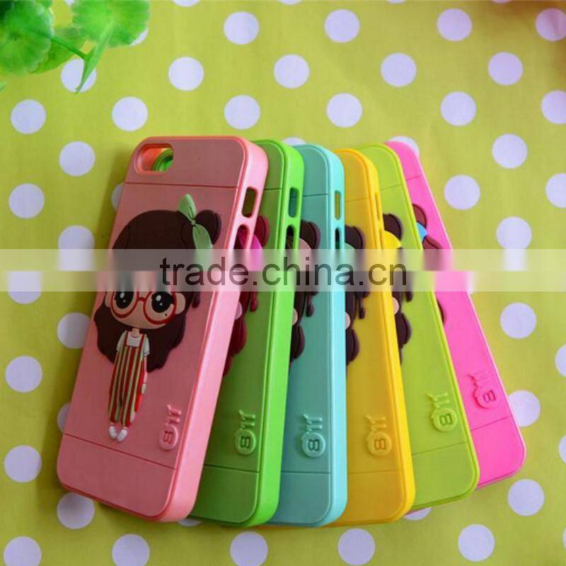 fashion plastic phone case for iphone 6