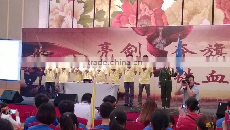 rhinestone beaded blue decorative scarf buckles WCK-850