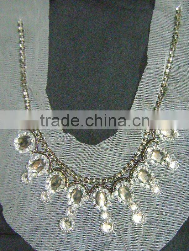 Beaded Necklines BN1003