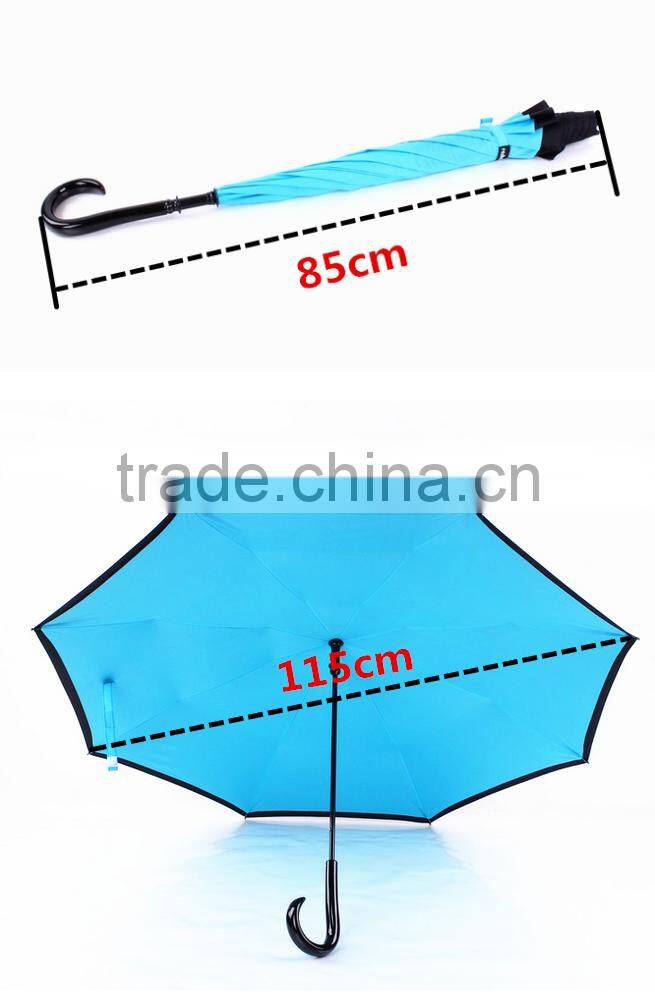 Inverted umbrella on TV UpSide Down Reverse Better Brella Amazon Top Sellers