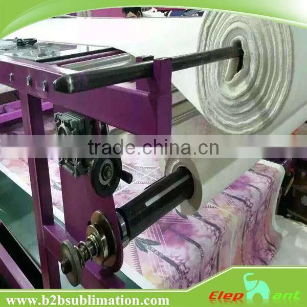 Factory supply competitive price oil textile roller large format sublimation transfer printing heat press machine