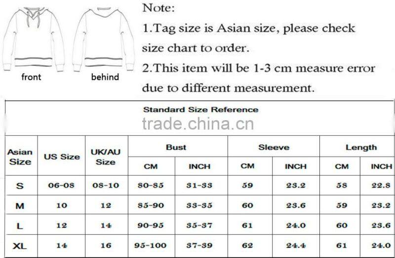 Wholesale Womens Mens Casual Jumper Pullover Unisex Hoodie