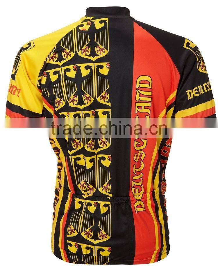 Pro team bike wear cycling jersey make your own design custom clothes